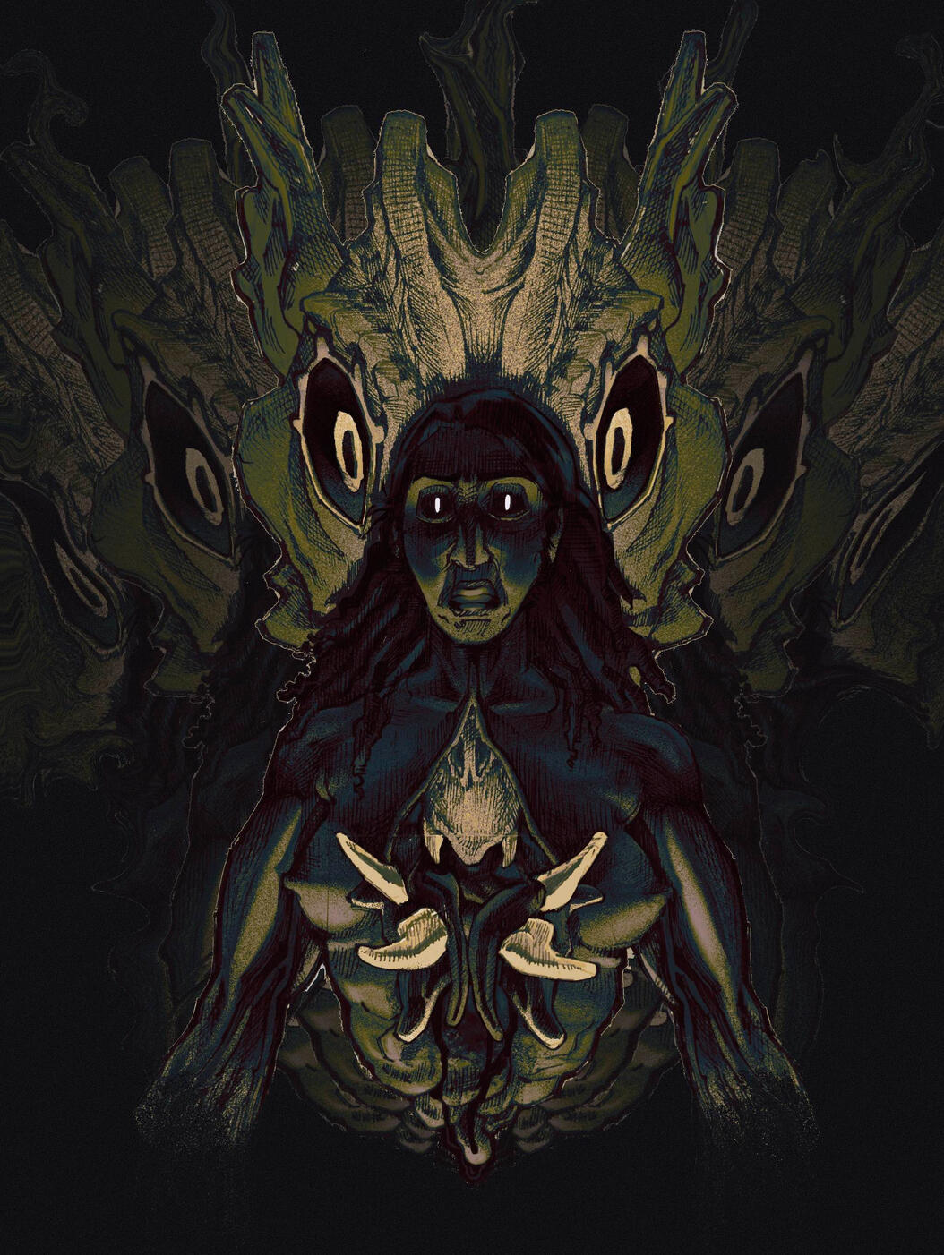"inside"