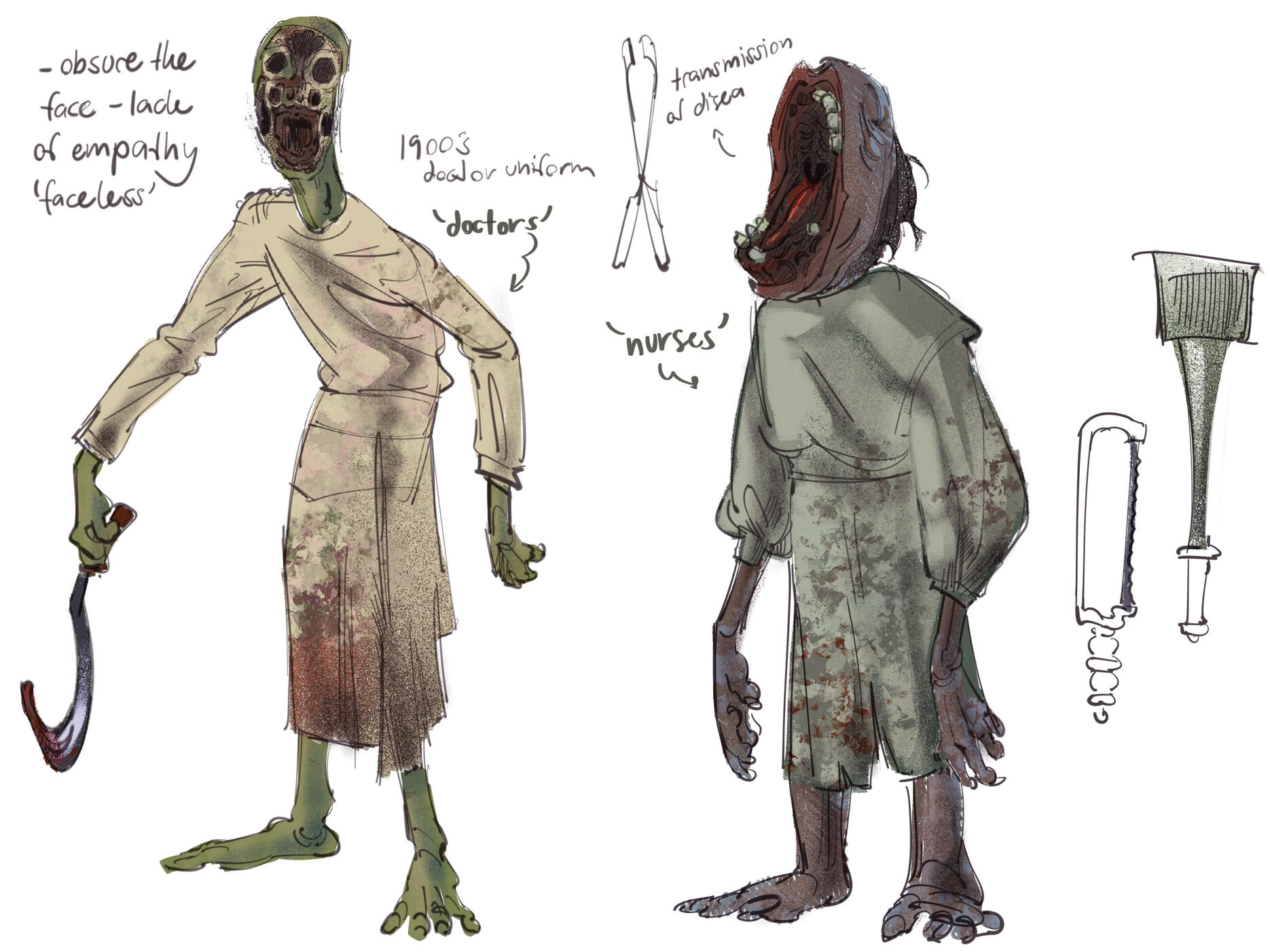 Monster concepts