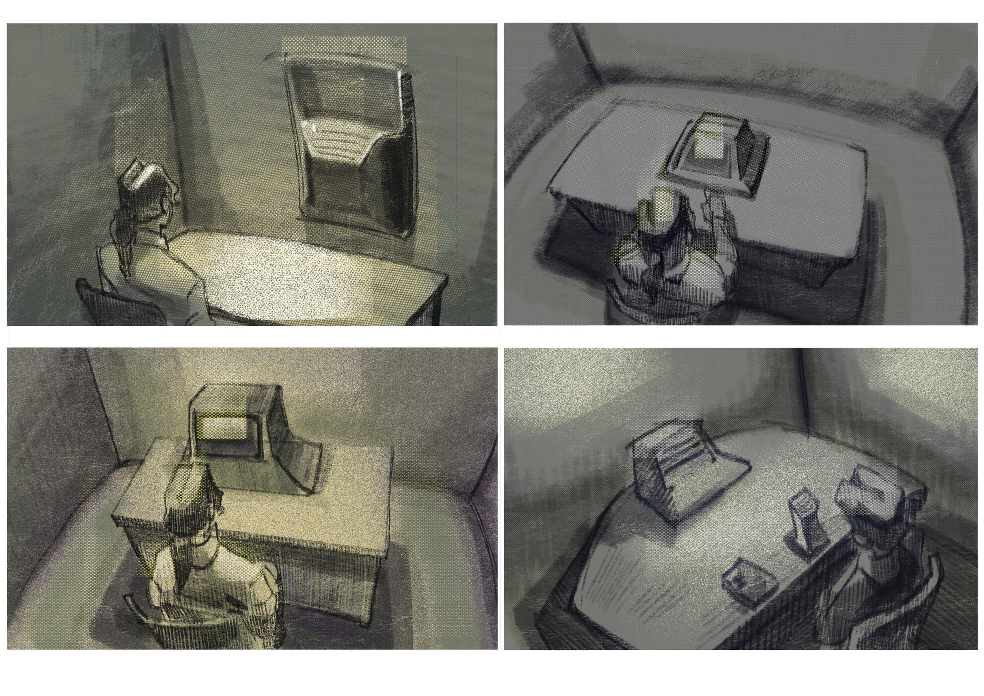 Storyboards and interior design