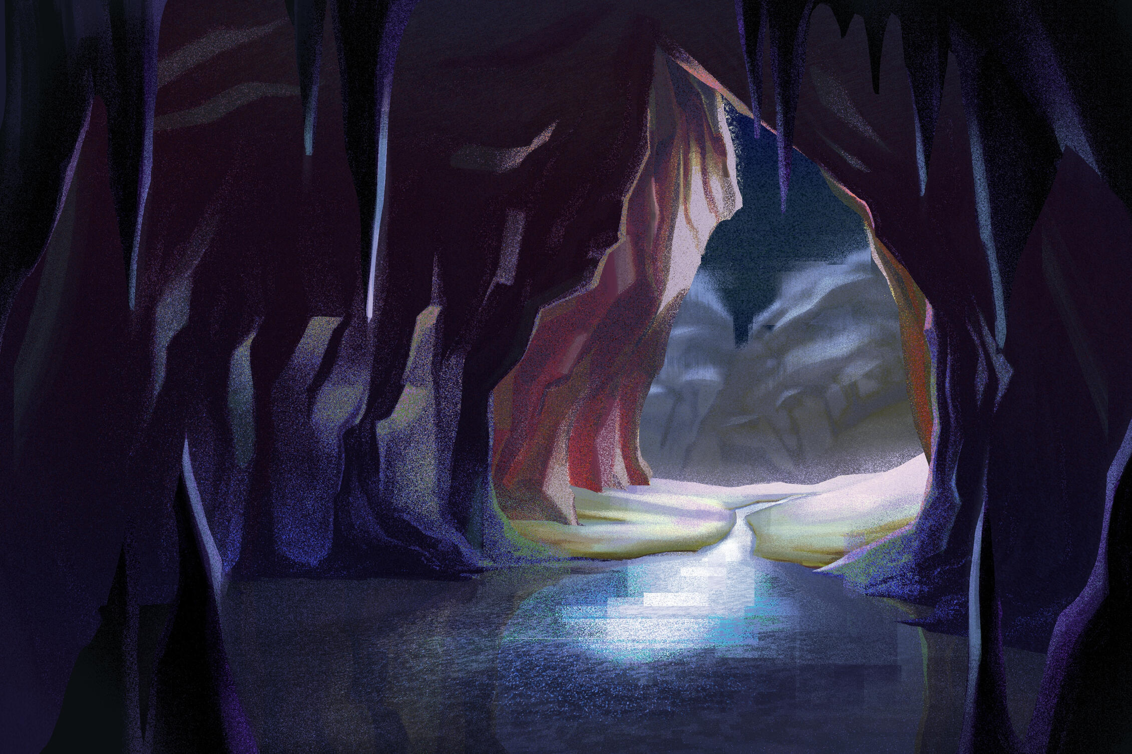 Cave night Cave night